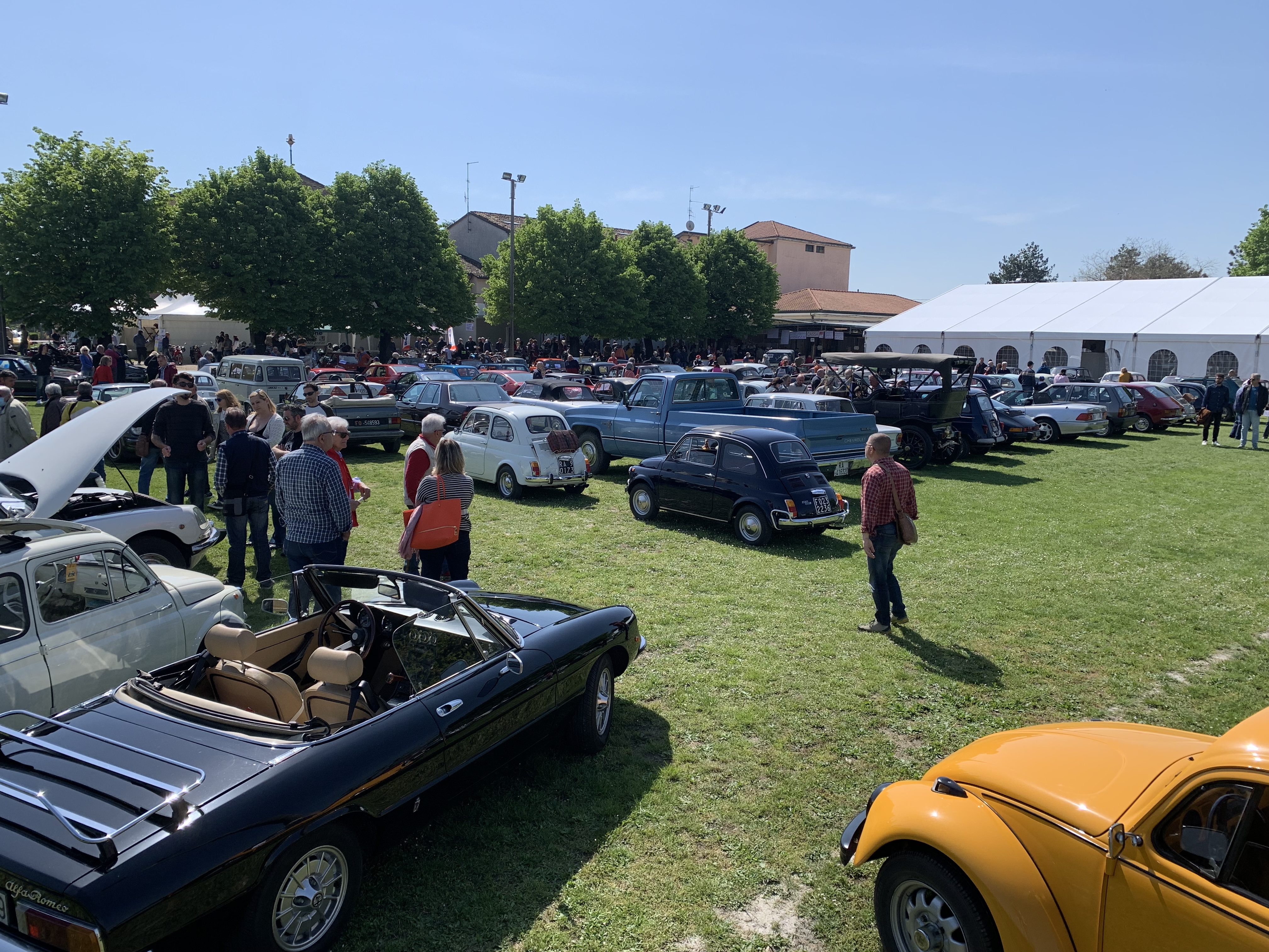 Veicoli storici al raduno